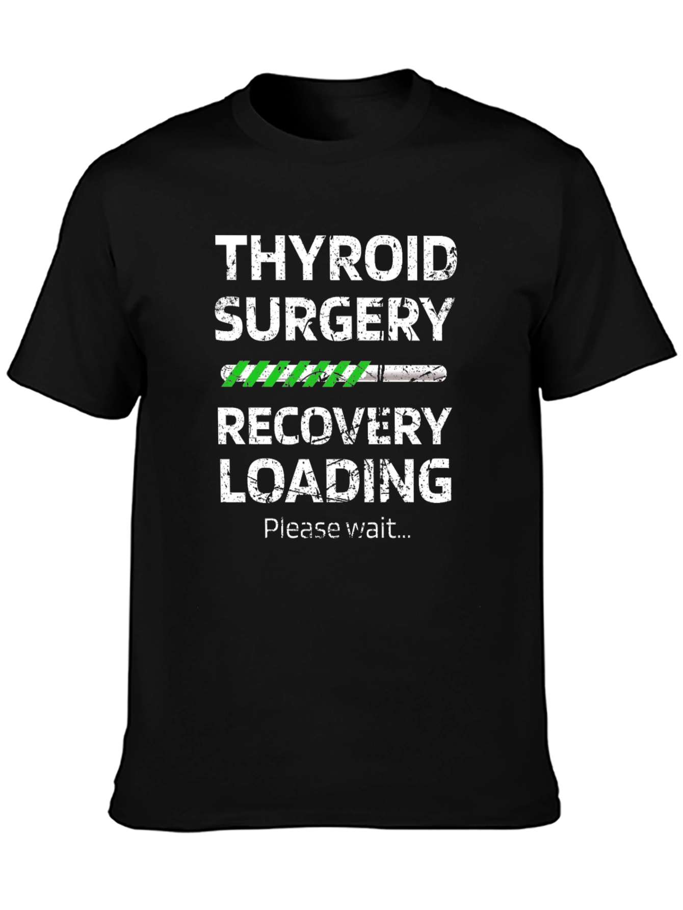 Thyroid Surgery Recovery Loading Graphic T-Shirt