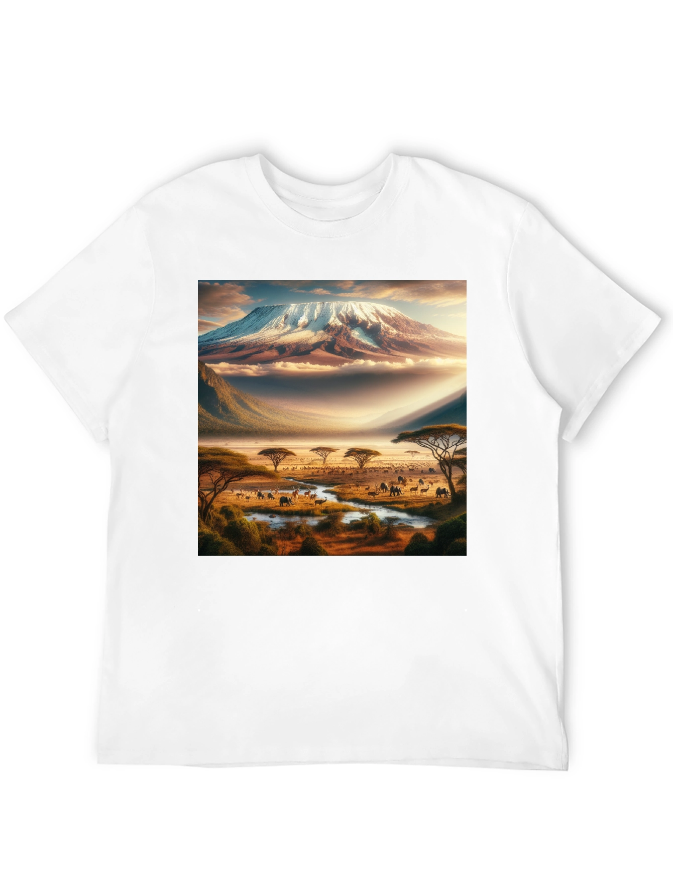 Kilimanjaro Safari Black T-Shirt