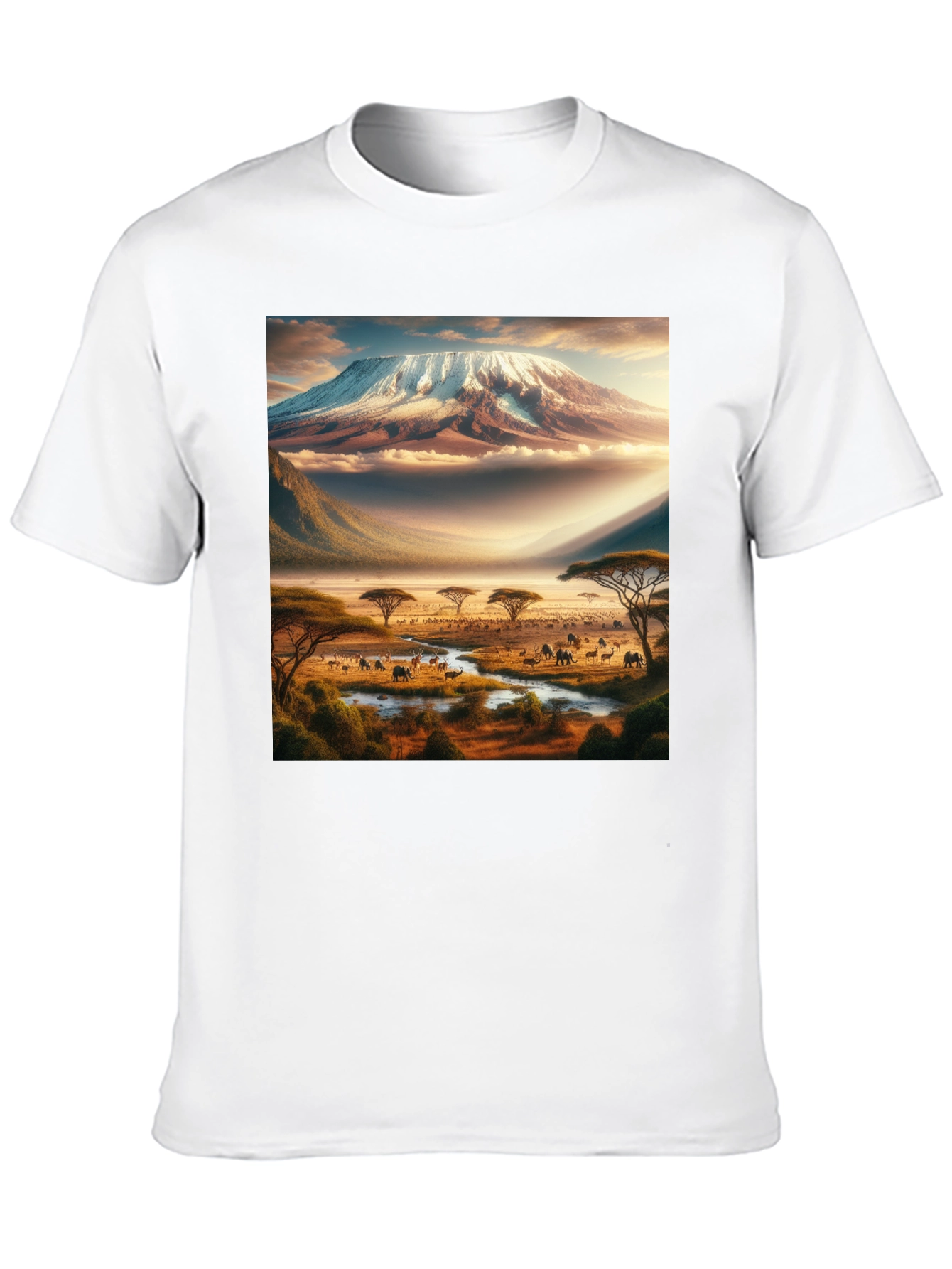 Kilimanjaro Safari Black T-Shirt