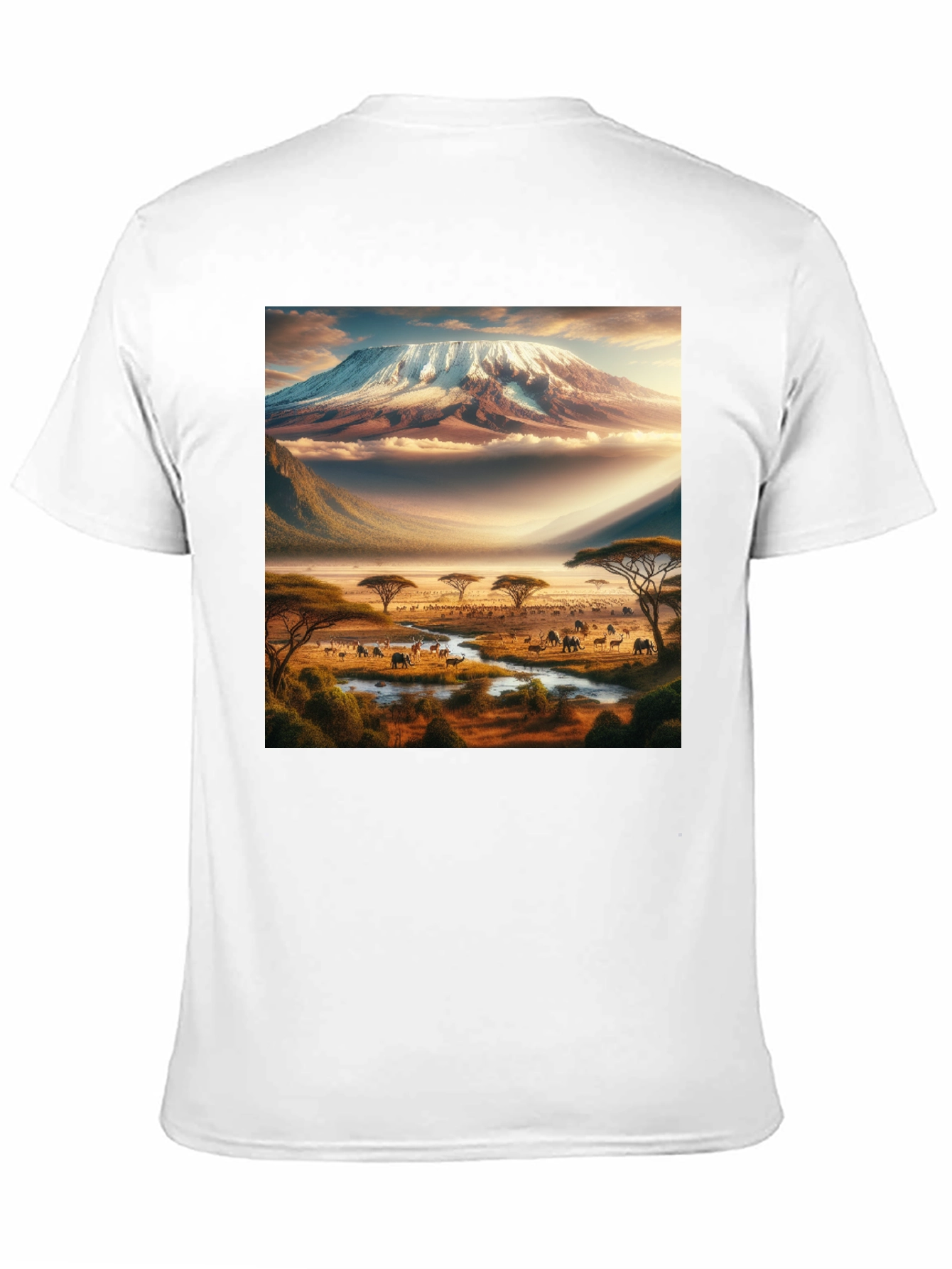 Kilimanjaro Safari Black T-Shirt