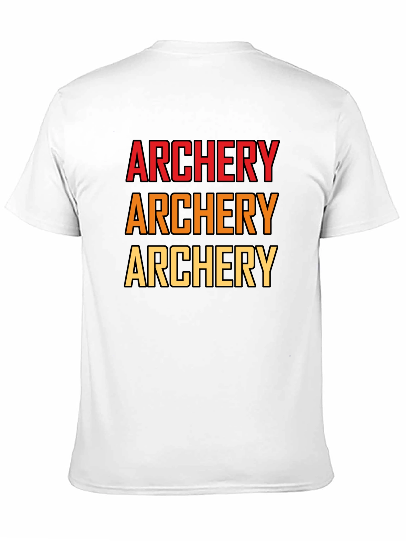 Archery Gradient Graphic T-Shirt