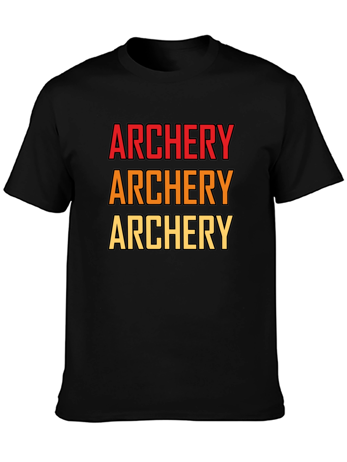 Archery Gradient Graphic T-Shirt