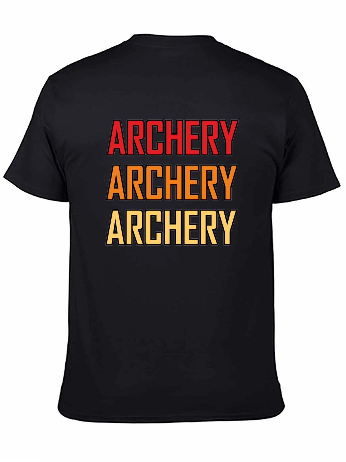 Archery Gradient Graphic T-Shirt