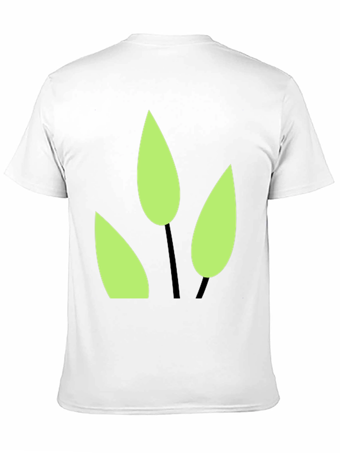Nature Inspired Graphic Tee - Black