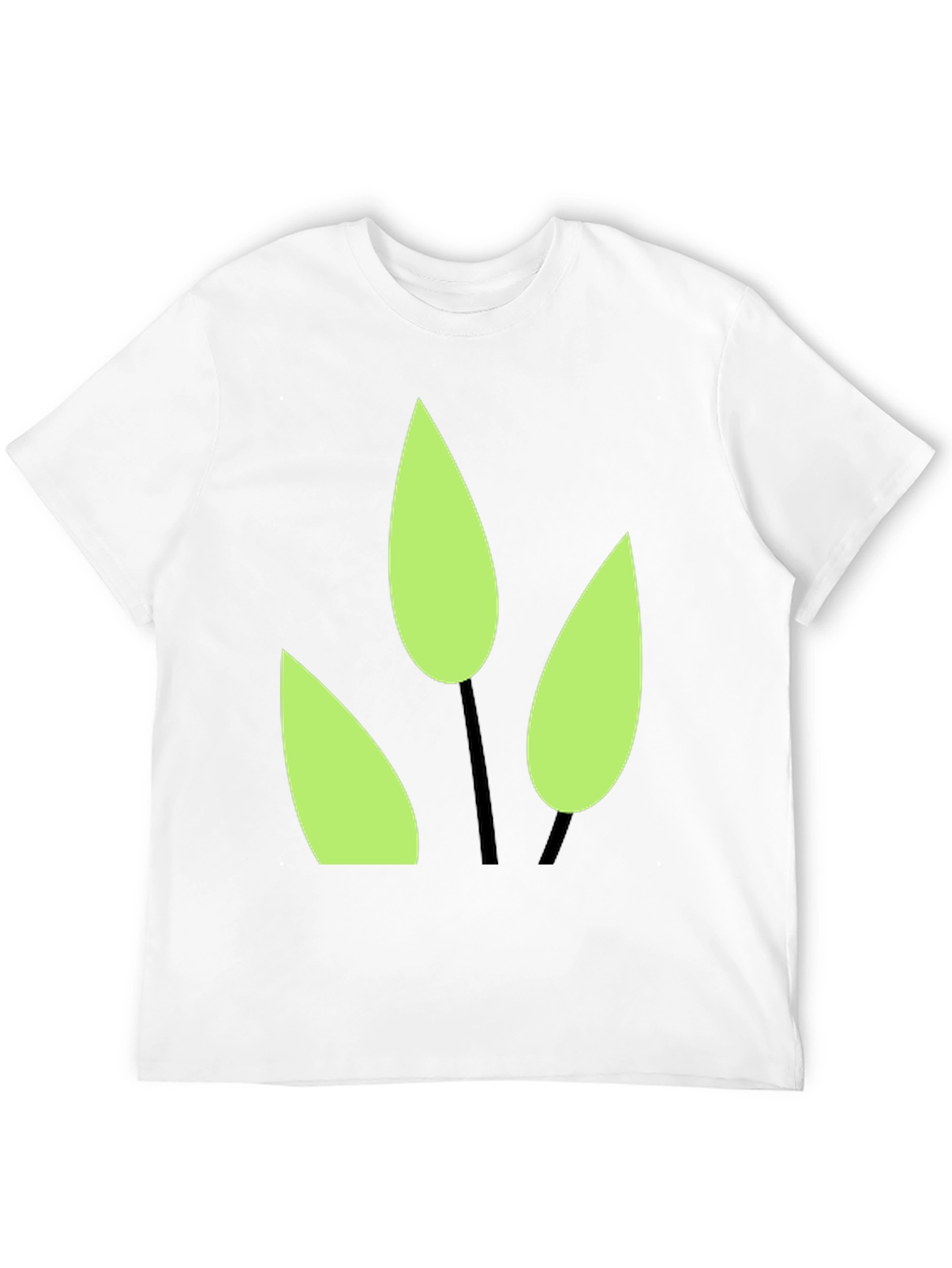 Nature Inspired Graphic Tee - Black