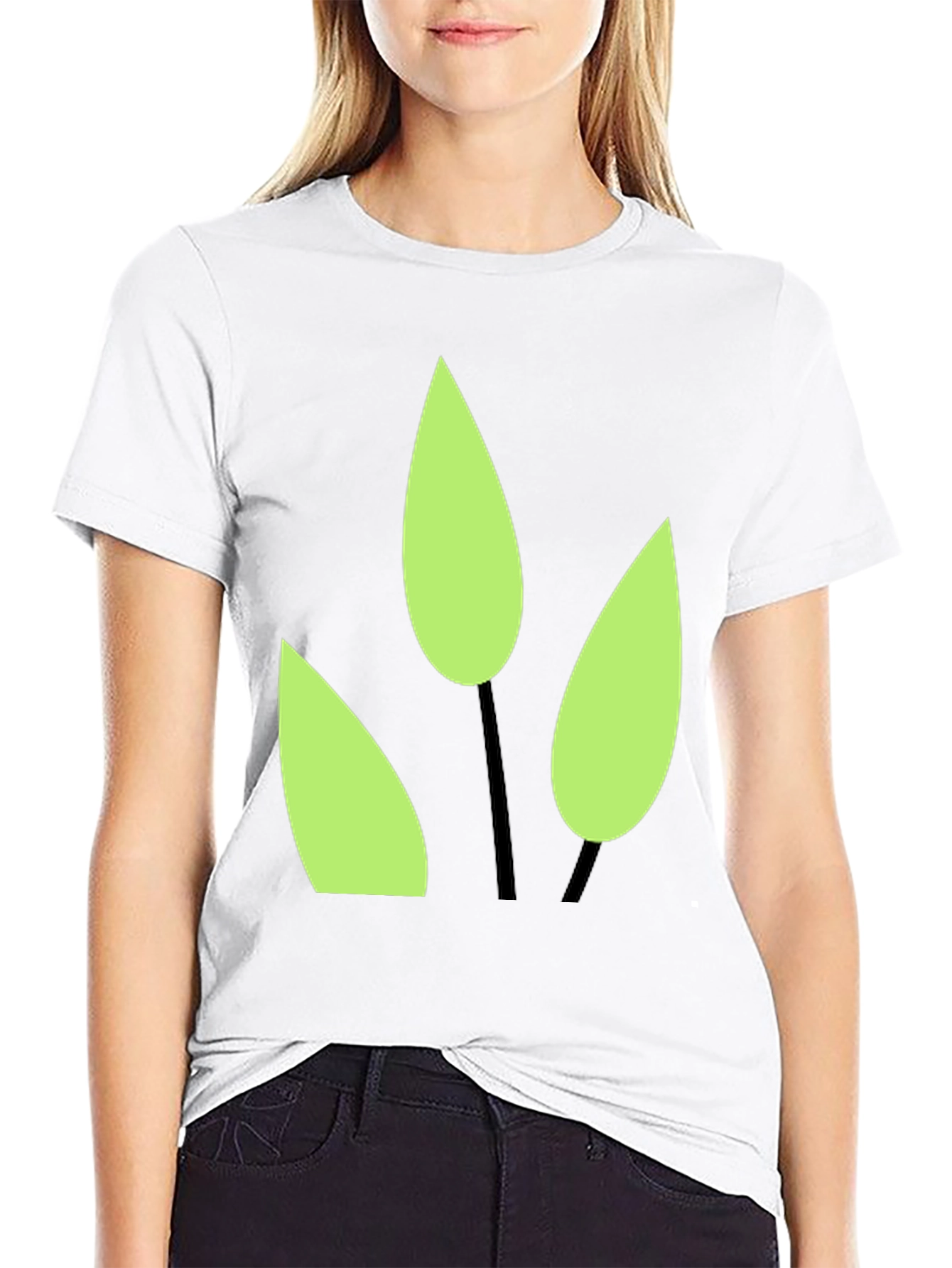 Nature Inspired Graphic Tee - Black