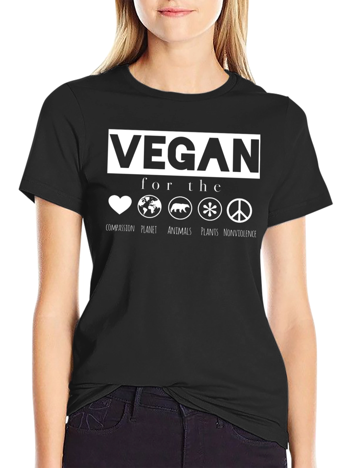 Vegan for the Planet Graphic Tee