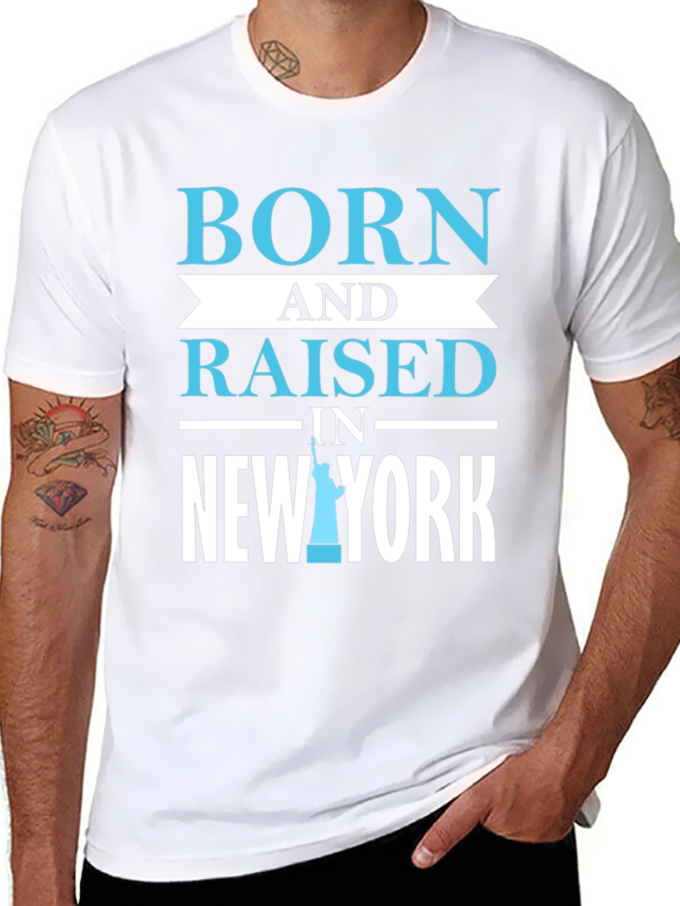 Born and Raised in New York T-Shirt