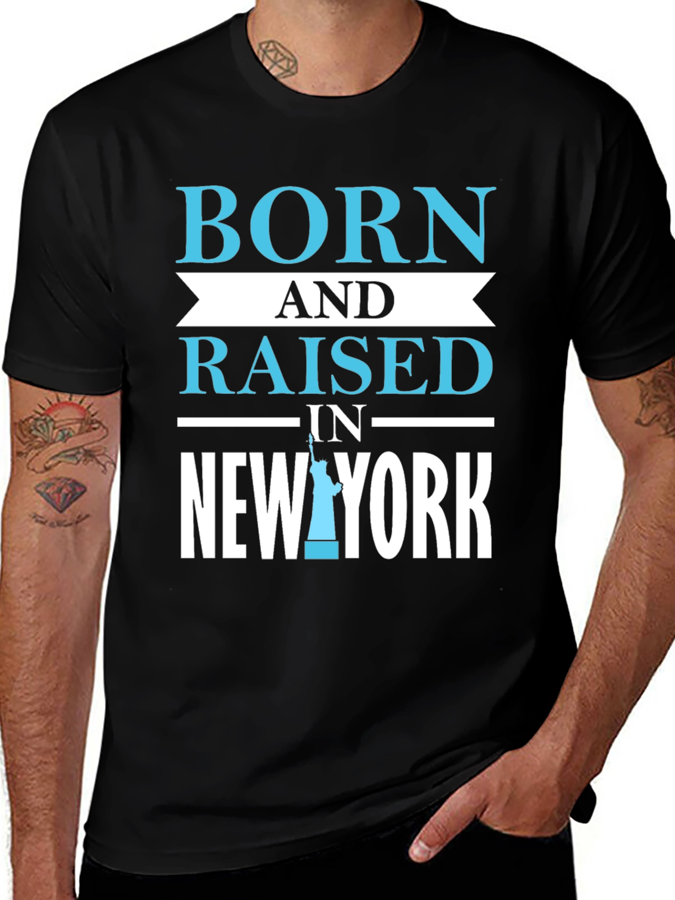 Born and Raised in New York T-Shirt