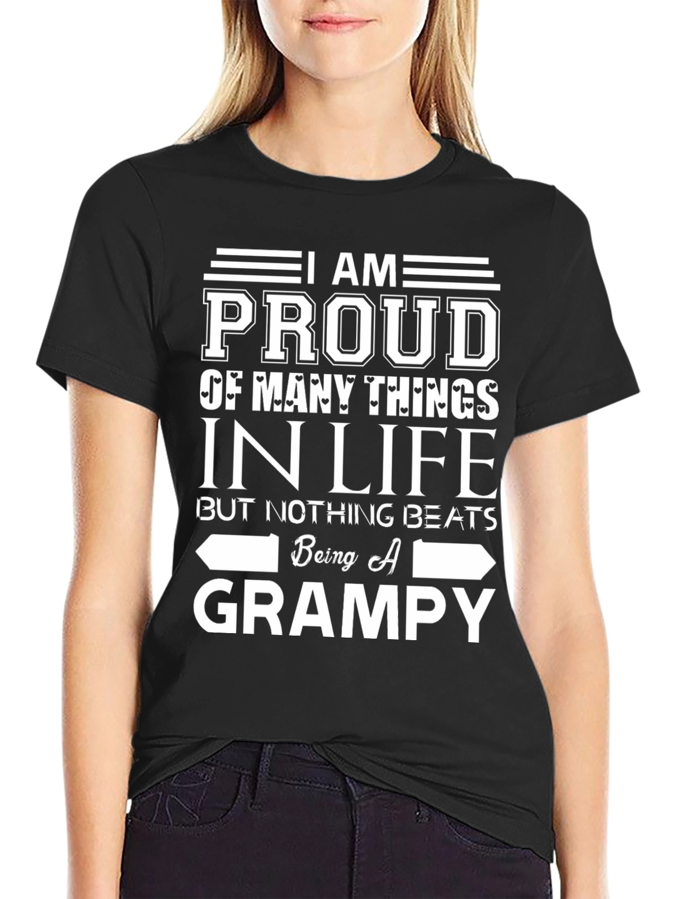 Proud Grampy T-Shirt - Gift for Grandfathers