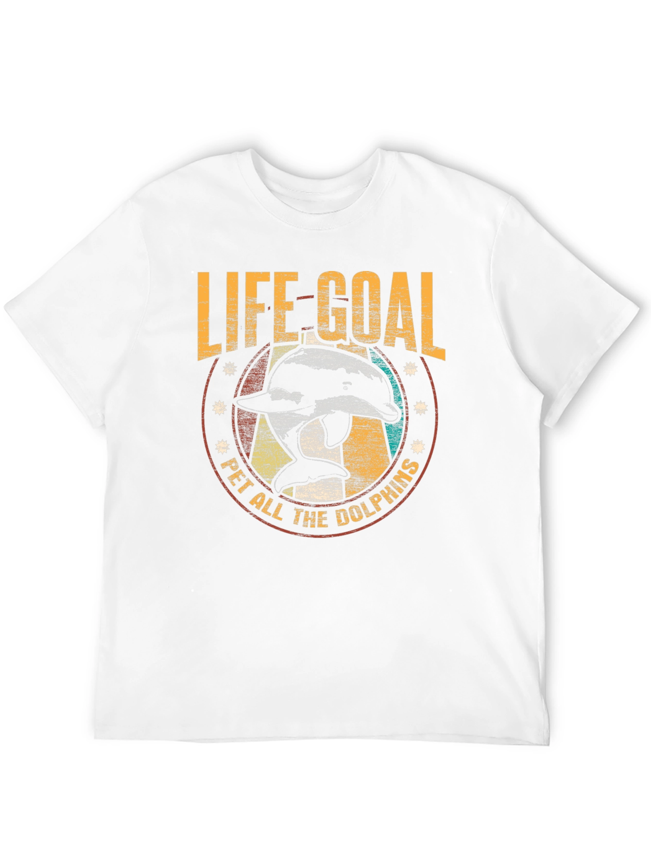 Life Goal Pet All The Dolphins T-Shirt