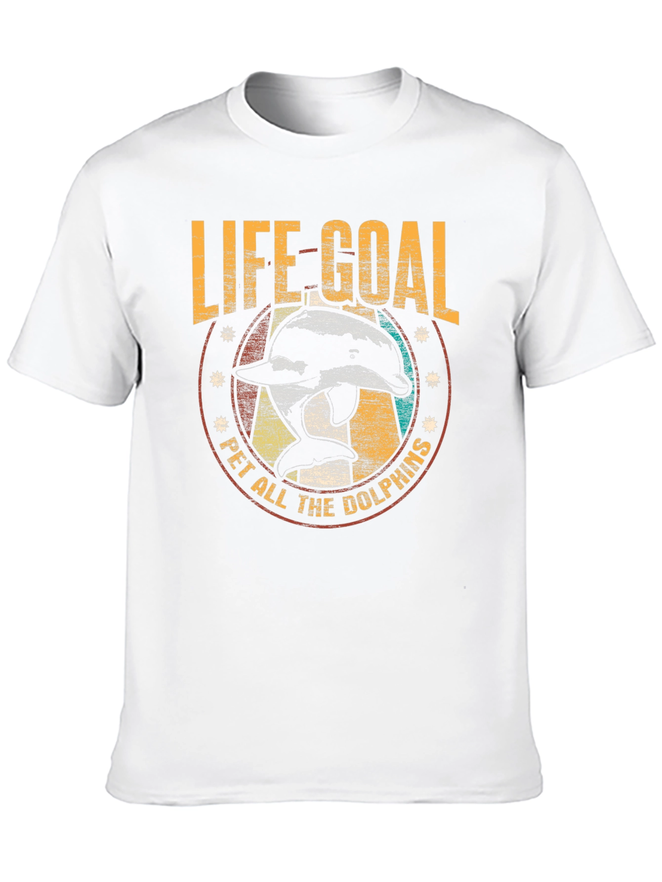 Life Goal Pet All The Dolphins T-Shirt