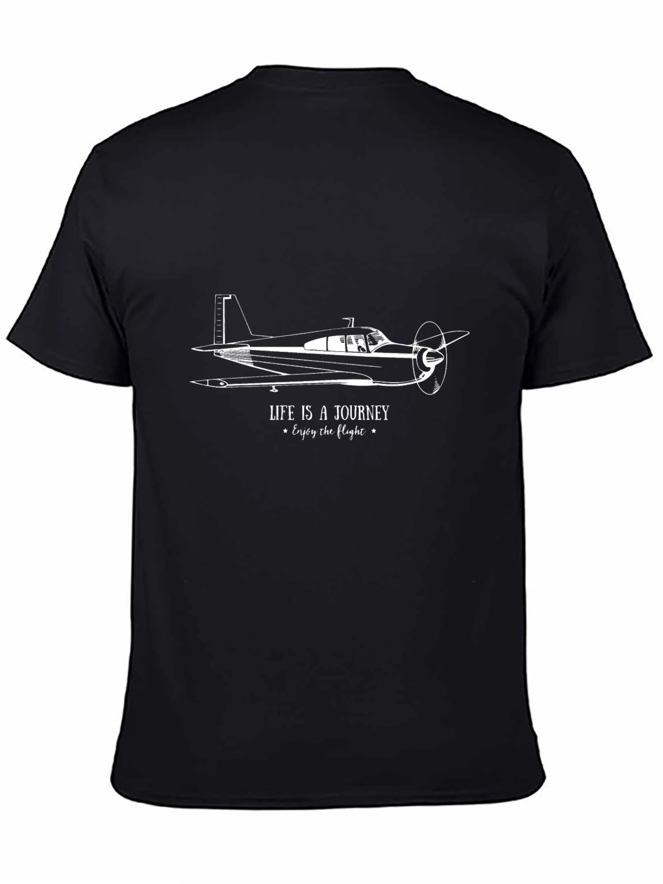 Life is a Journey Airplane T-Shirt