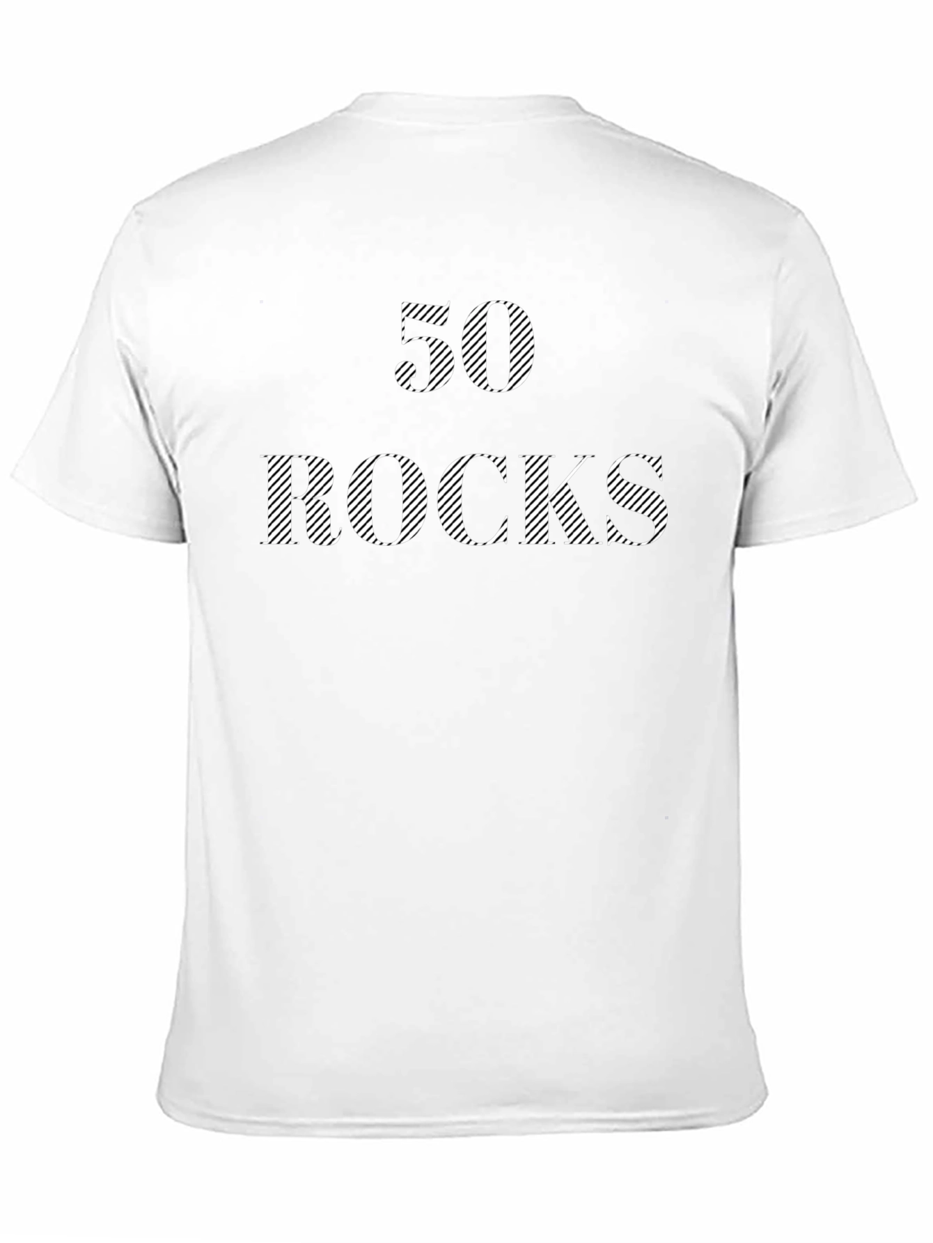 50 Rocks Novelty Graphic Tee