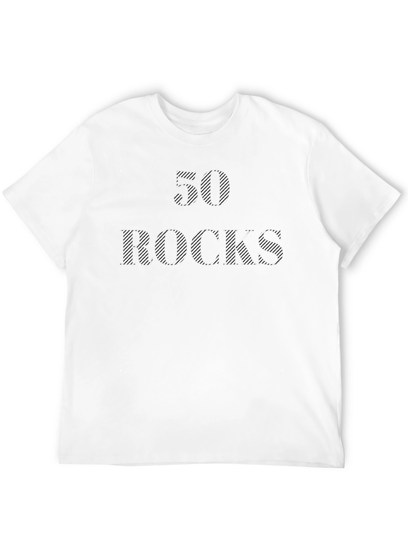 50 Rocks Novelty Graphic Tee
