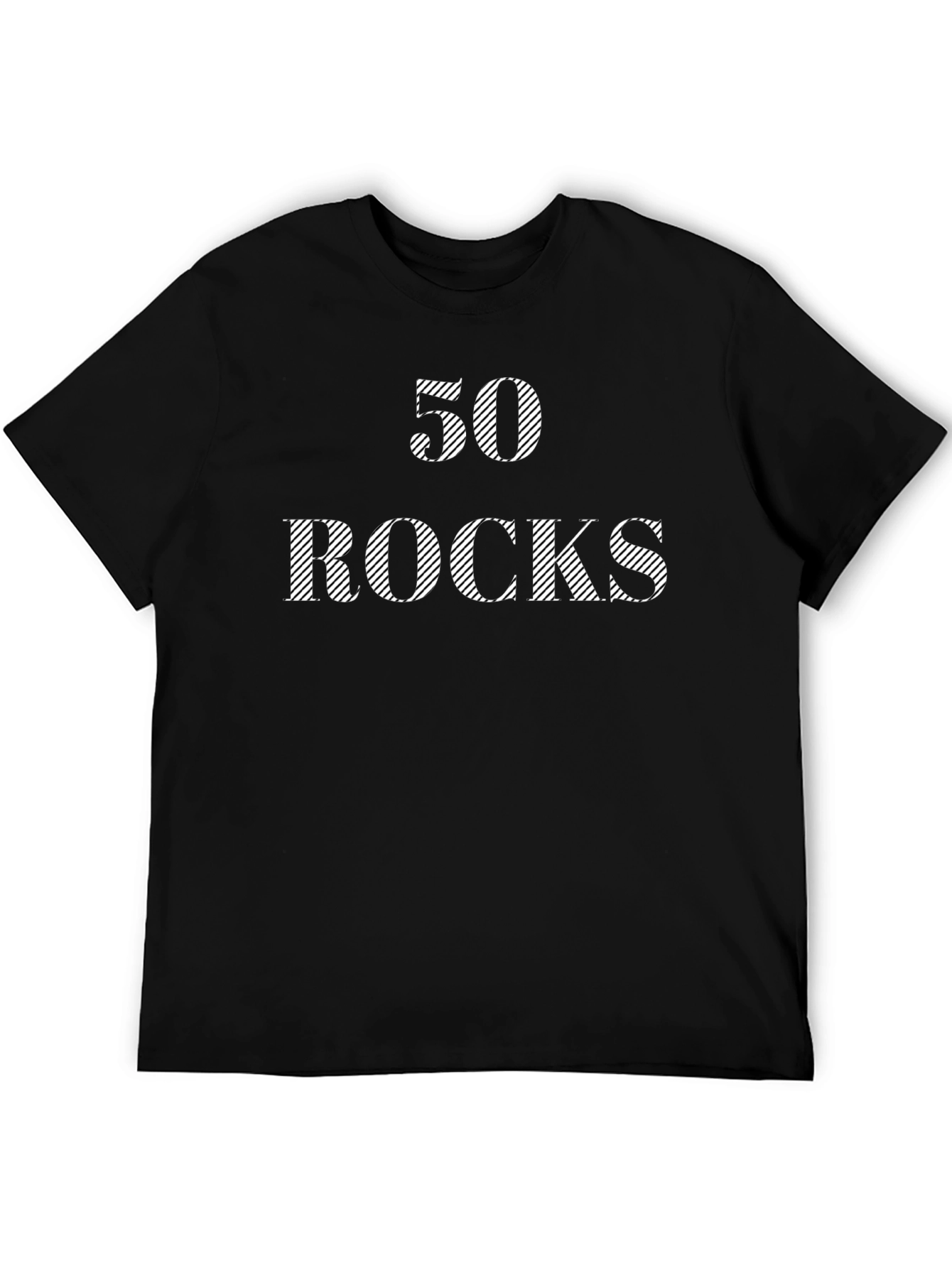 50 Rocks Novelty Graphic Tee