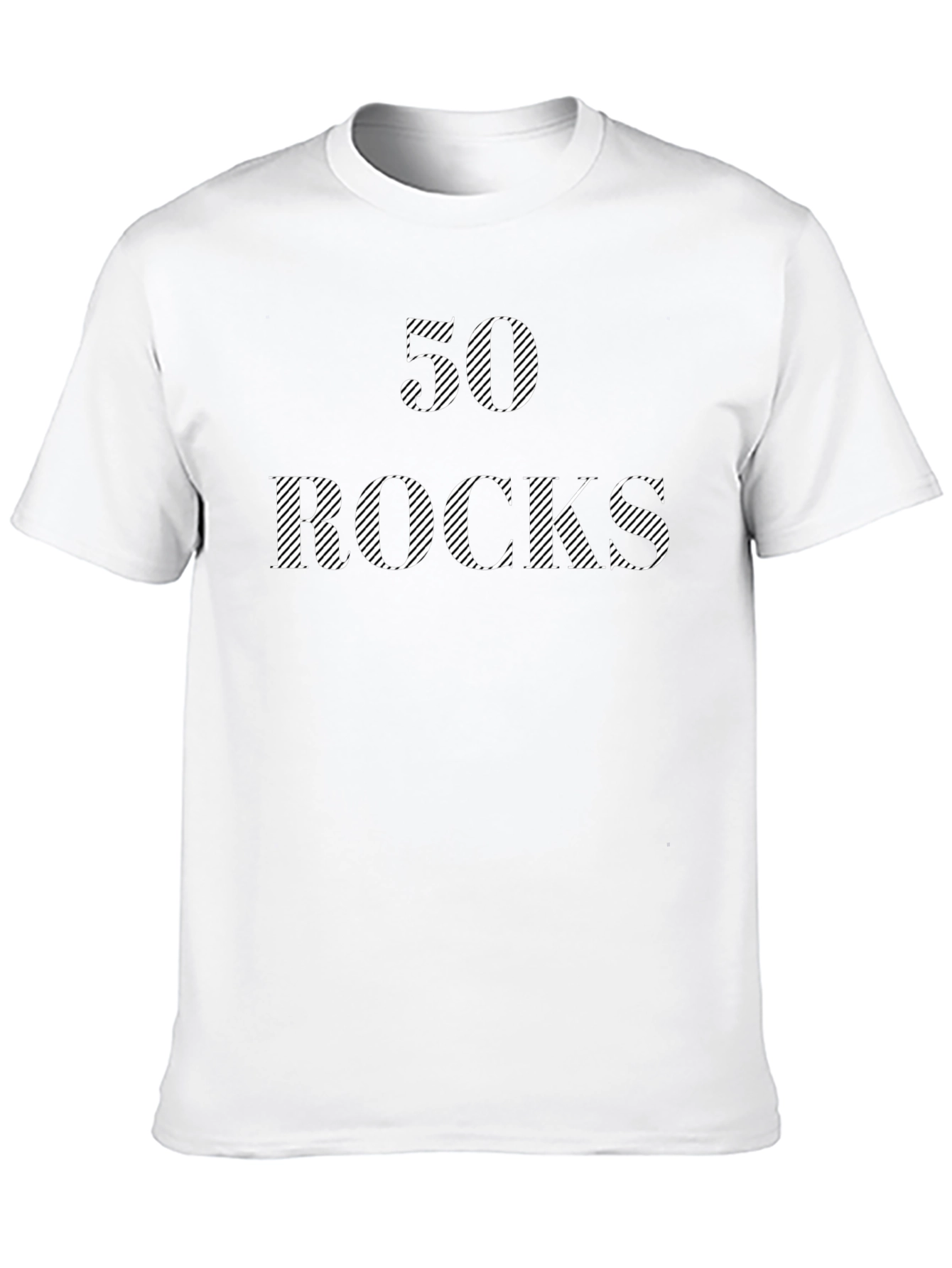 50 Rocks Novelty Graphic Tee