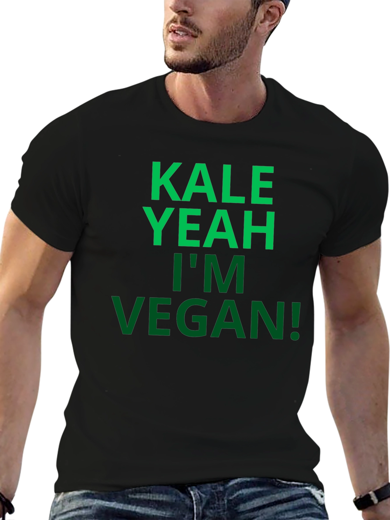 Kale Yeah Im Vegan! Graphic T-Shirt