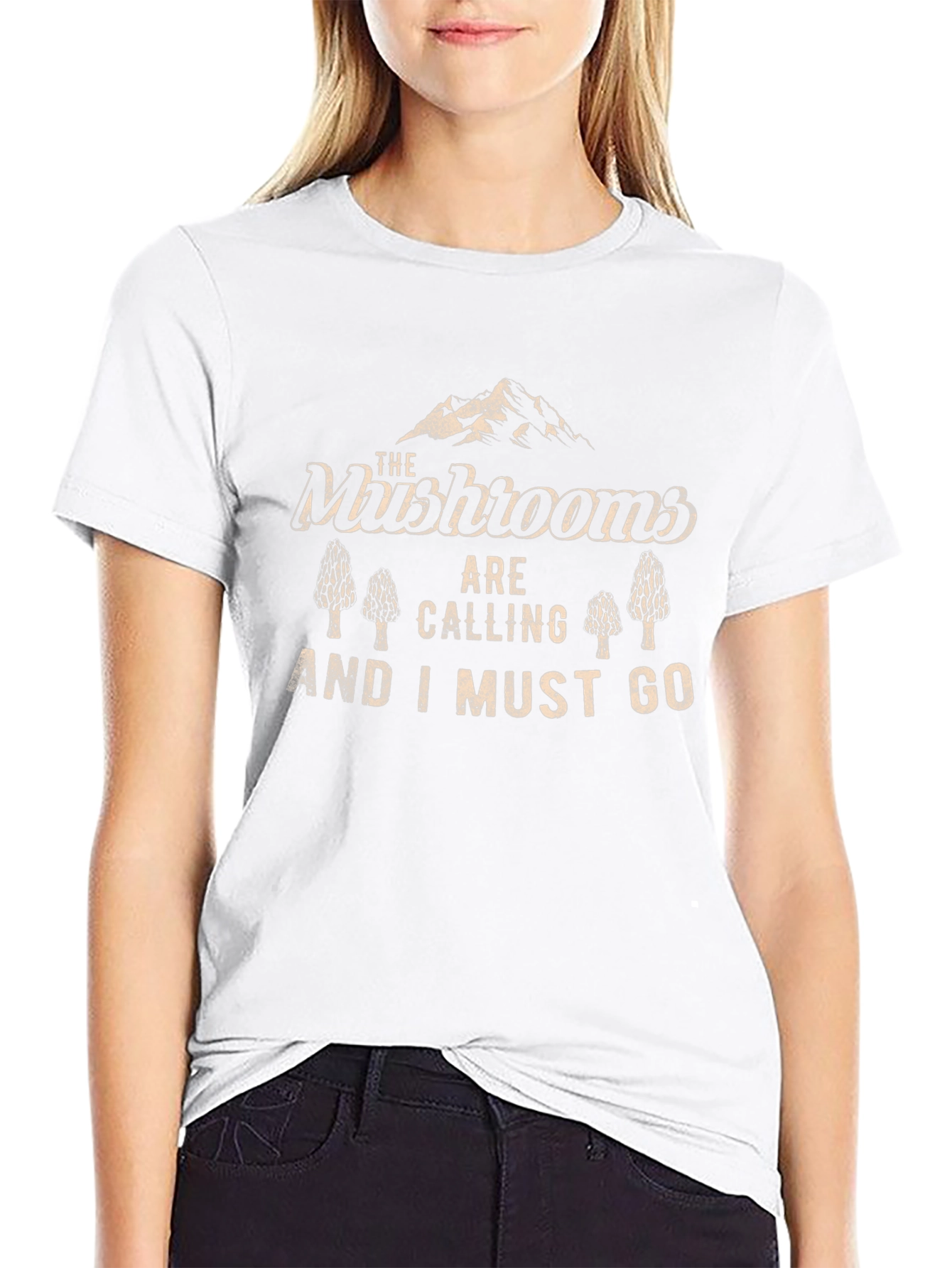 Mushroom Lovers T-Shirt: The Mushrooms are Calling