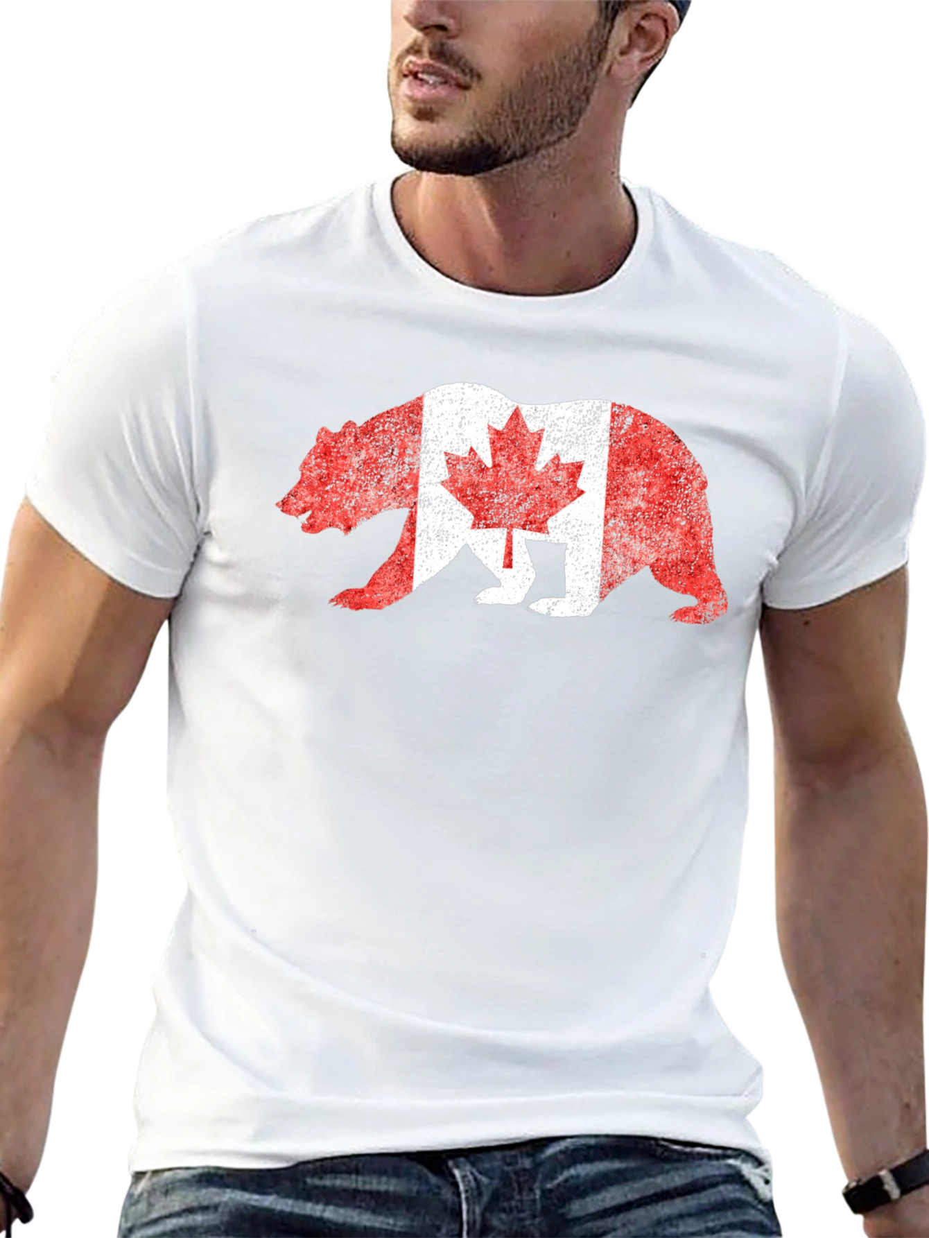 Canadian Flag Bear T-Shirt