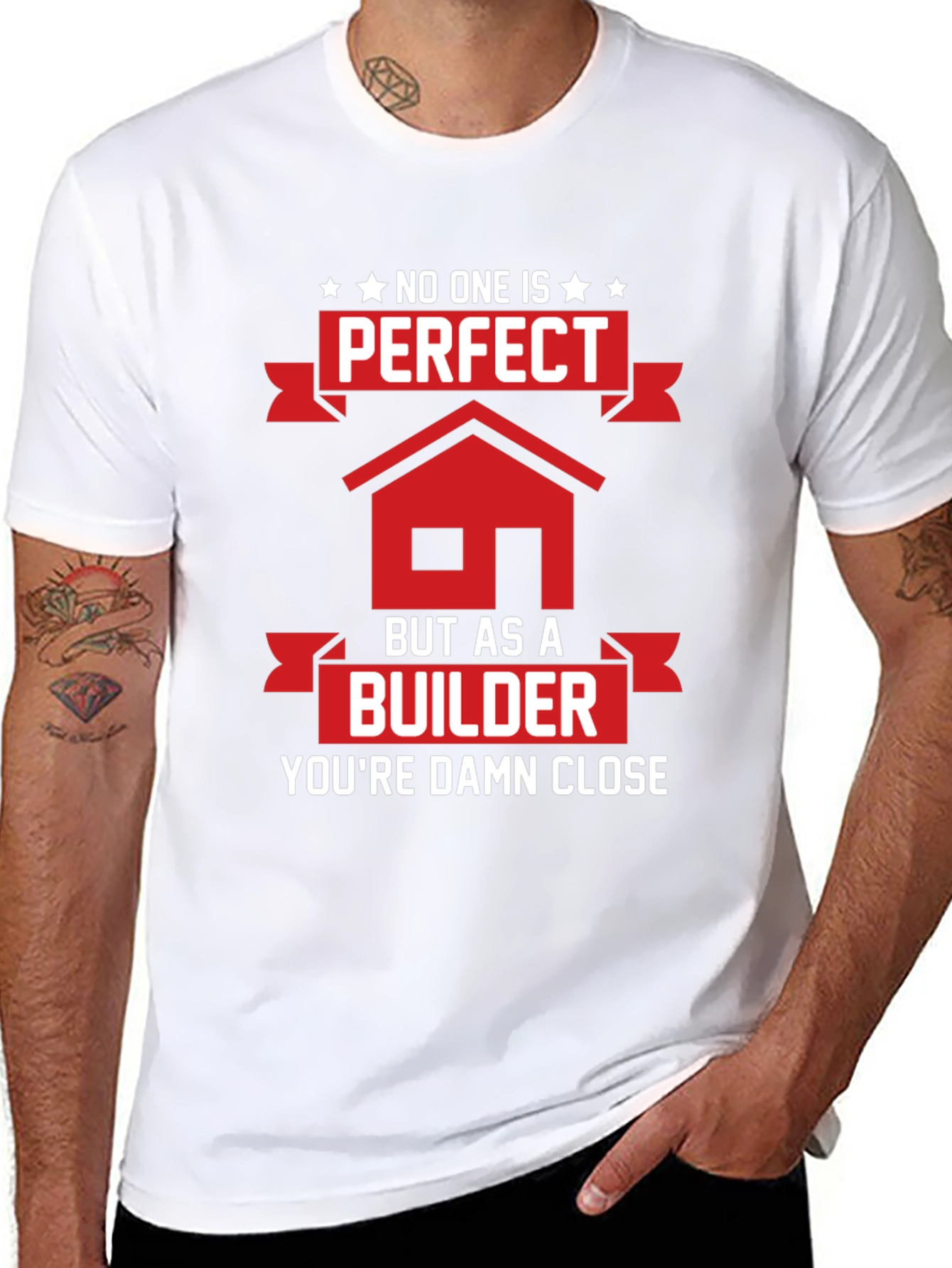 Perfect Builder T-Shirt - Funny Construction Tee