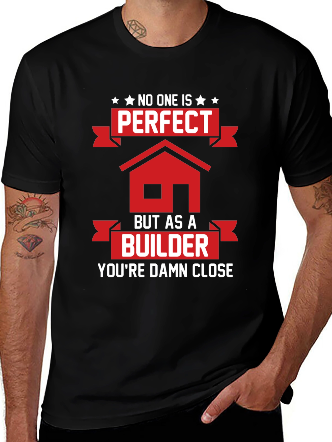 Perfect Builder T-Shirt - Funny Construction Tee