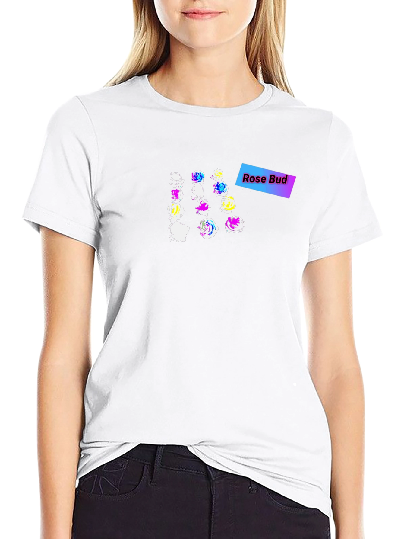 Rose Bud Graphic Tee