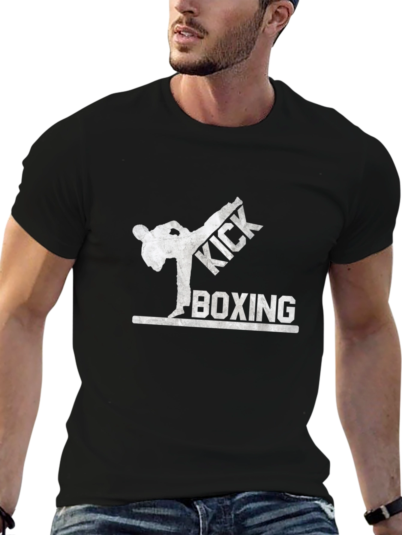 Kick Boxing Graphic Tee - Martial Arts T-Shirt
