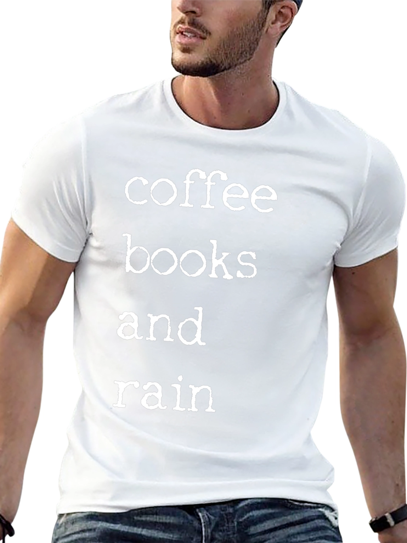 Coffee Books and Rain T-Shirt