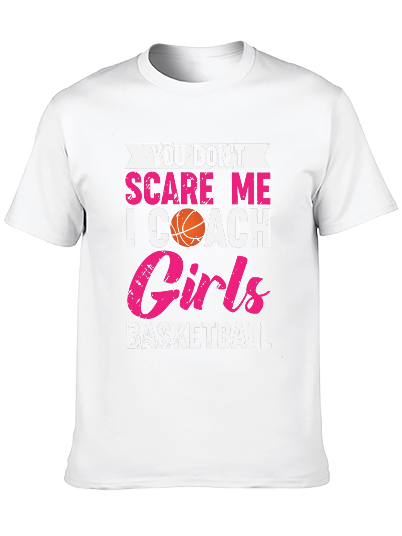 Girls Basketball Coach Graphic T-Shirt
