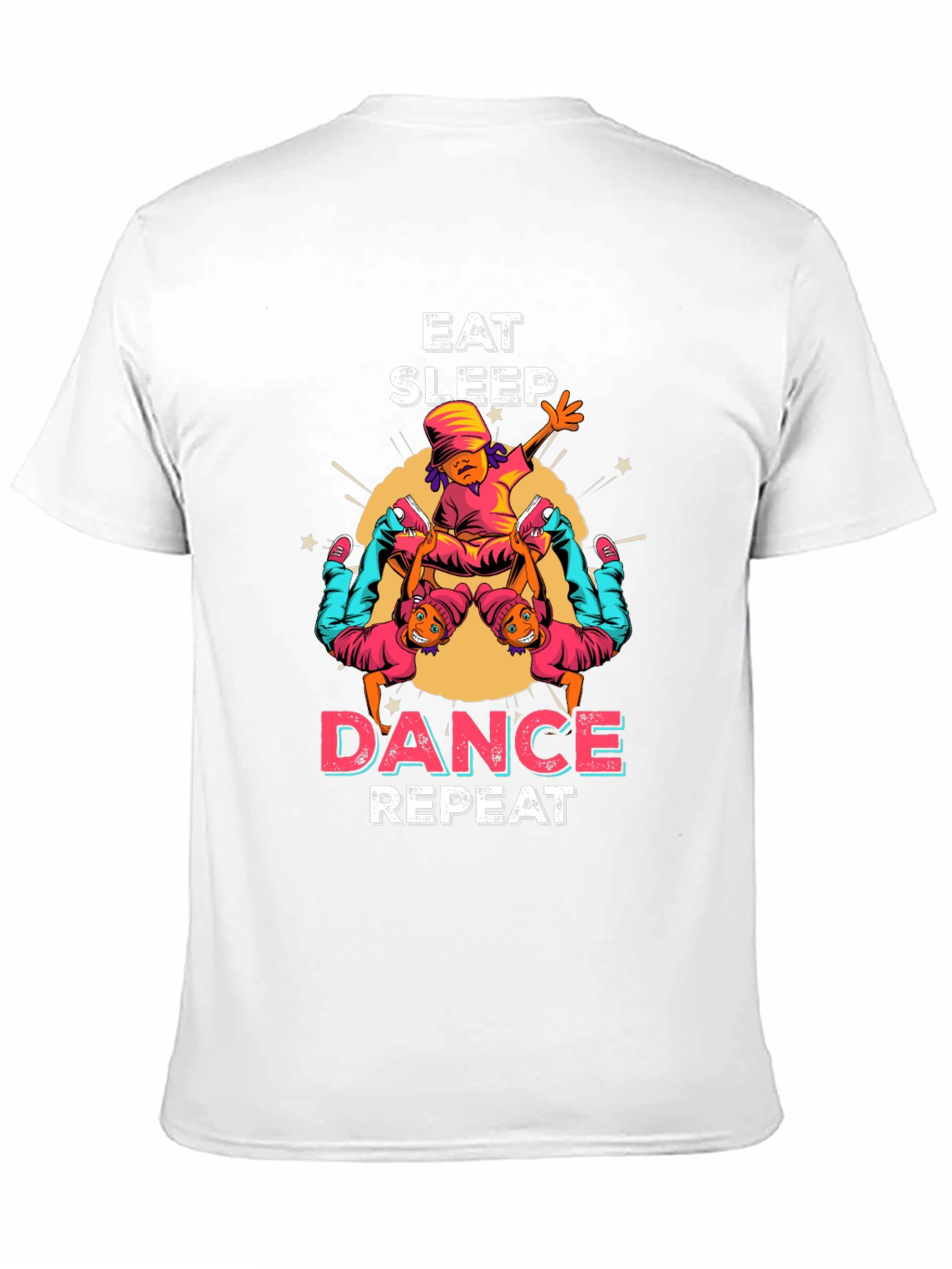 Eat Sleep Dance Repeat Graphic Tee