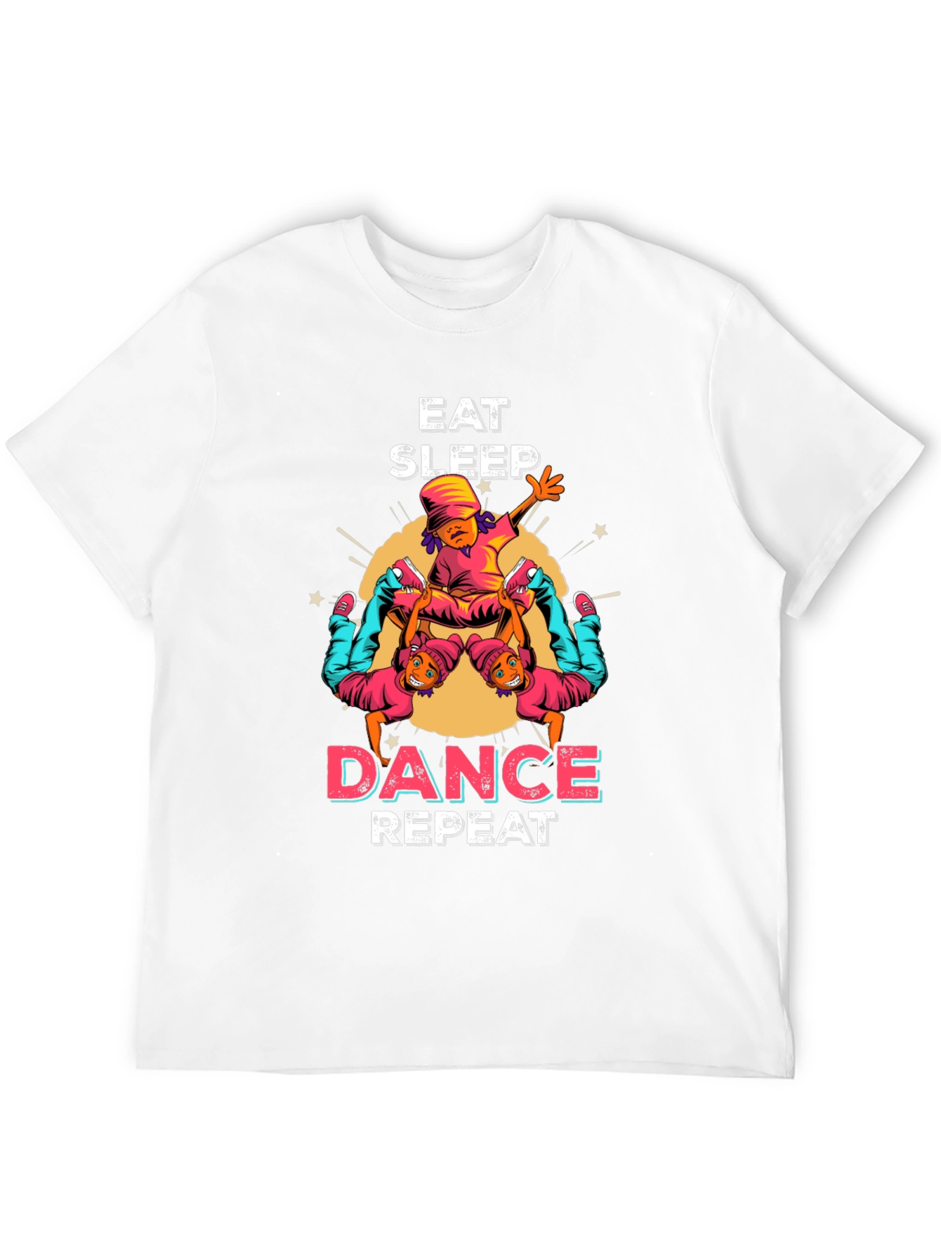 Eat Sleep Dance Repeat Graphic Tee