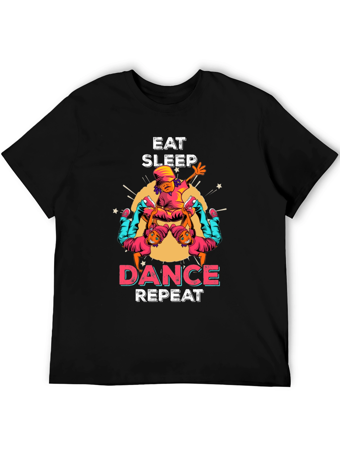 Eat Sleep Dance Repeat Graphic Tee