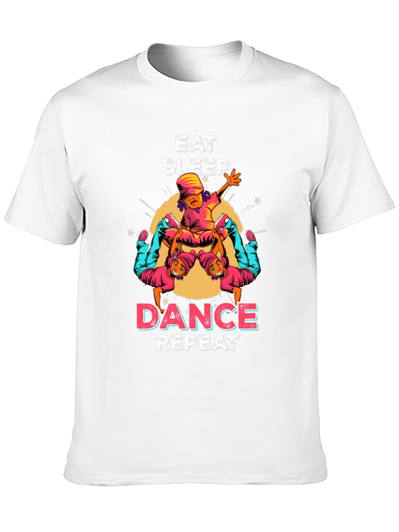Eat Sleep Dance Repeat Graphic Tee