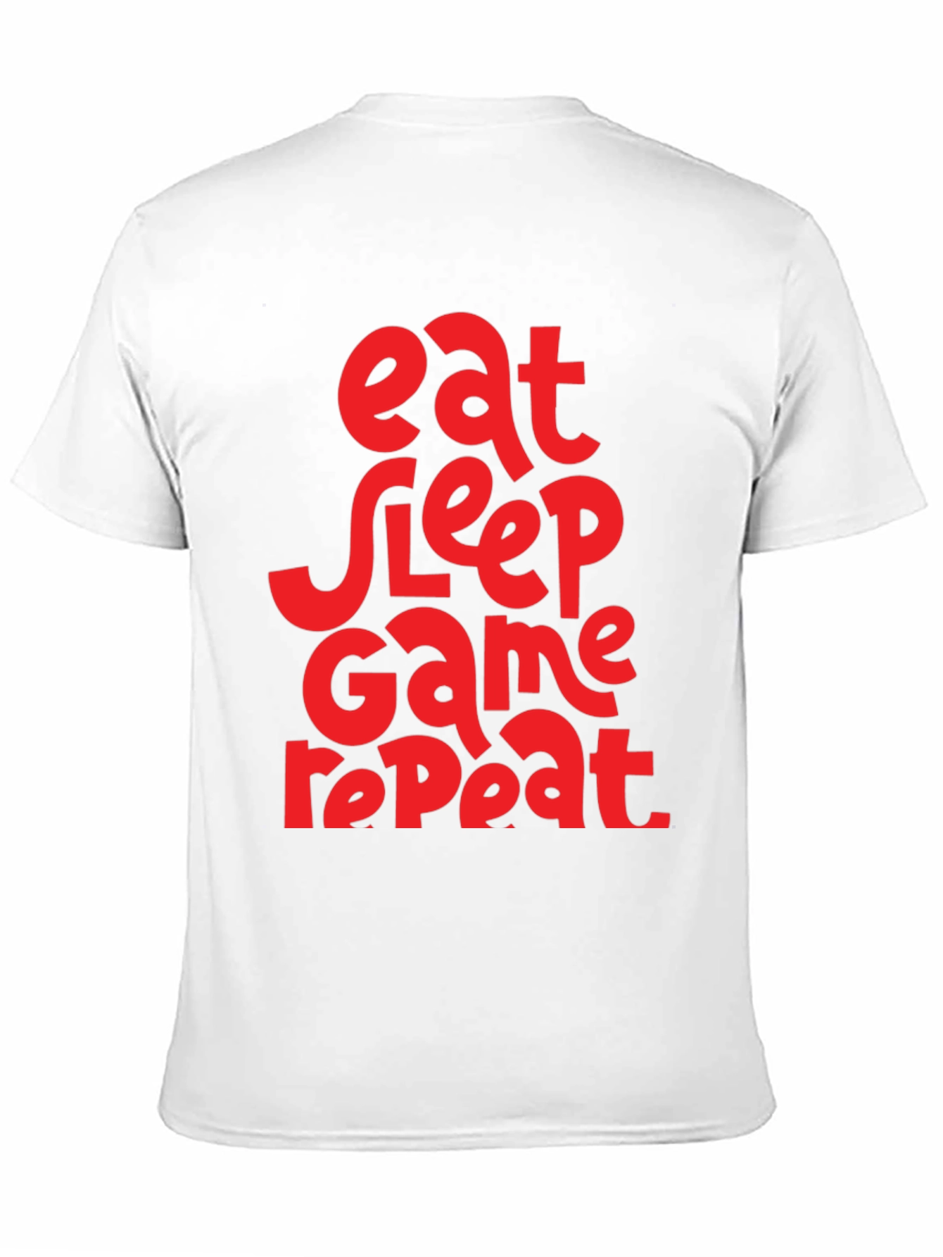 Eat Sleep Game Repeat T-Shirt - Gamer Life
