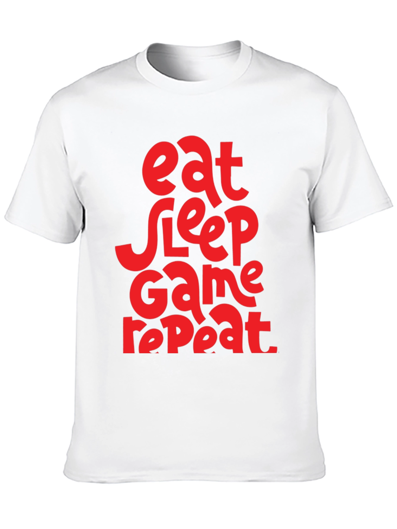 Eat Sleep Game Repeat T-Shirt - Gamer Life