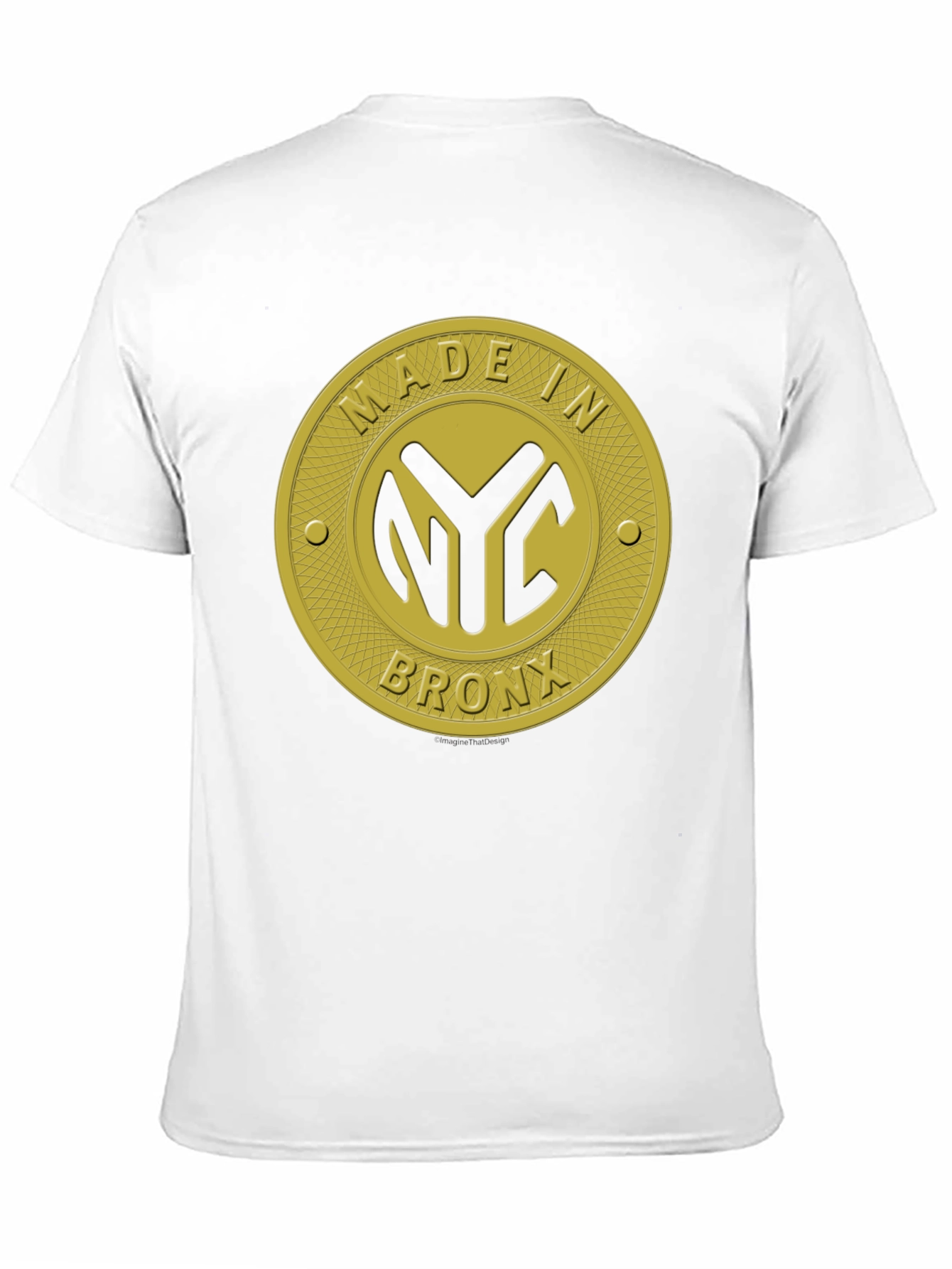 Made in NYC Bronx T-Shirt - Gold Edition