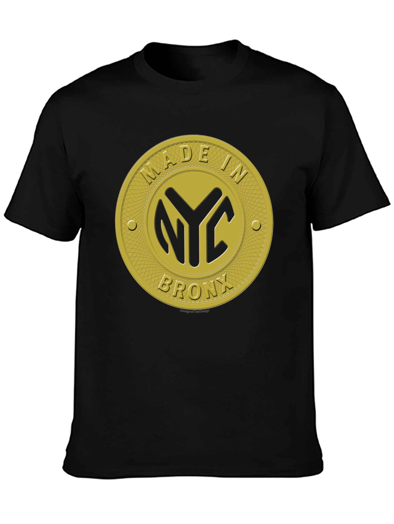 Made in NYC Bronx T-Shirt - Gold Edition