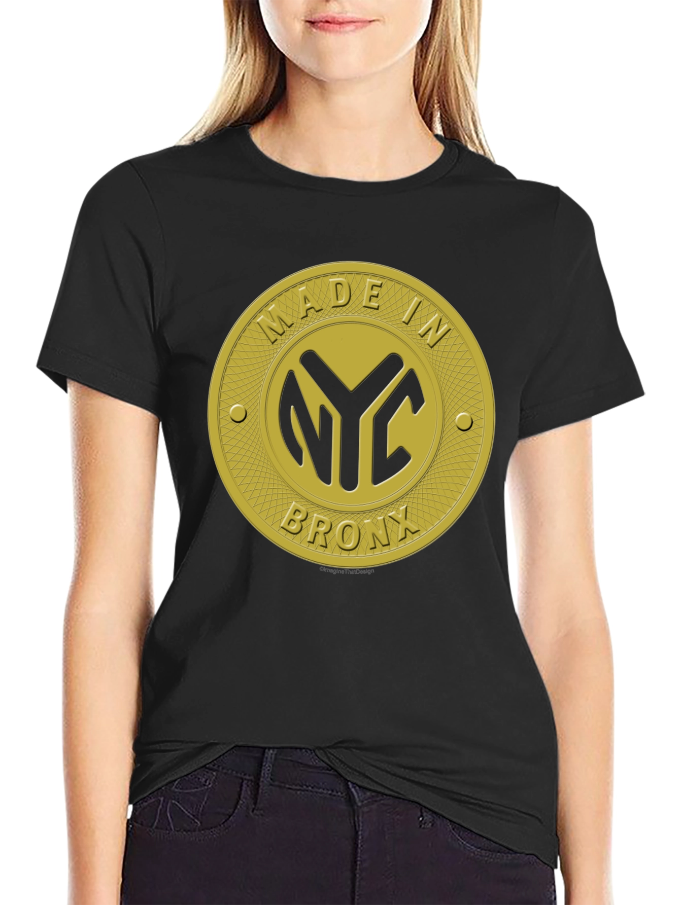 Made in NYC Bronx T-Shirt - Gold Edition