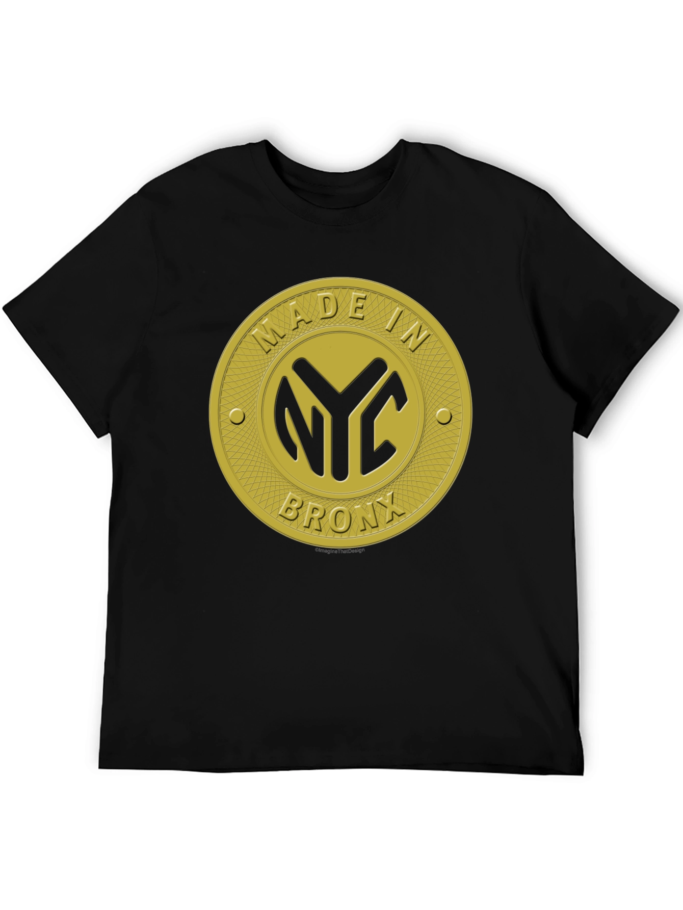 Made in NYC Bronx T-Shirt - Gold Edition