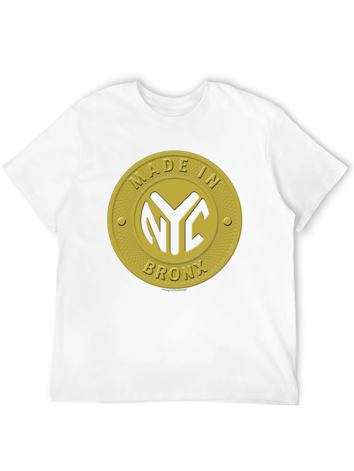 Made in NYC Bronx T-Shirt - Gold Edition