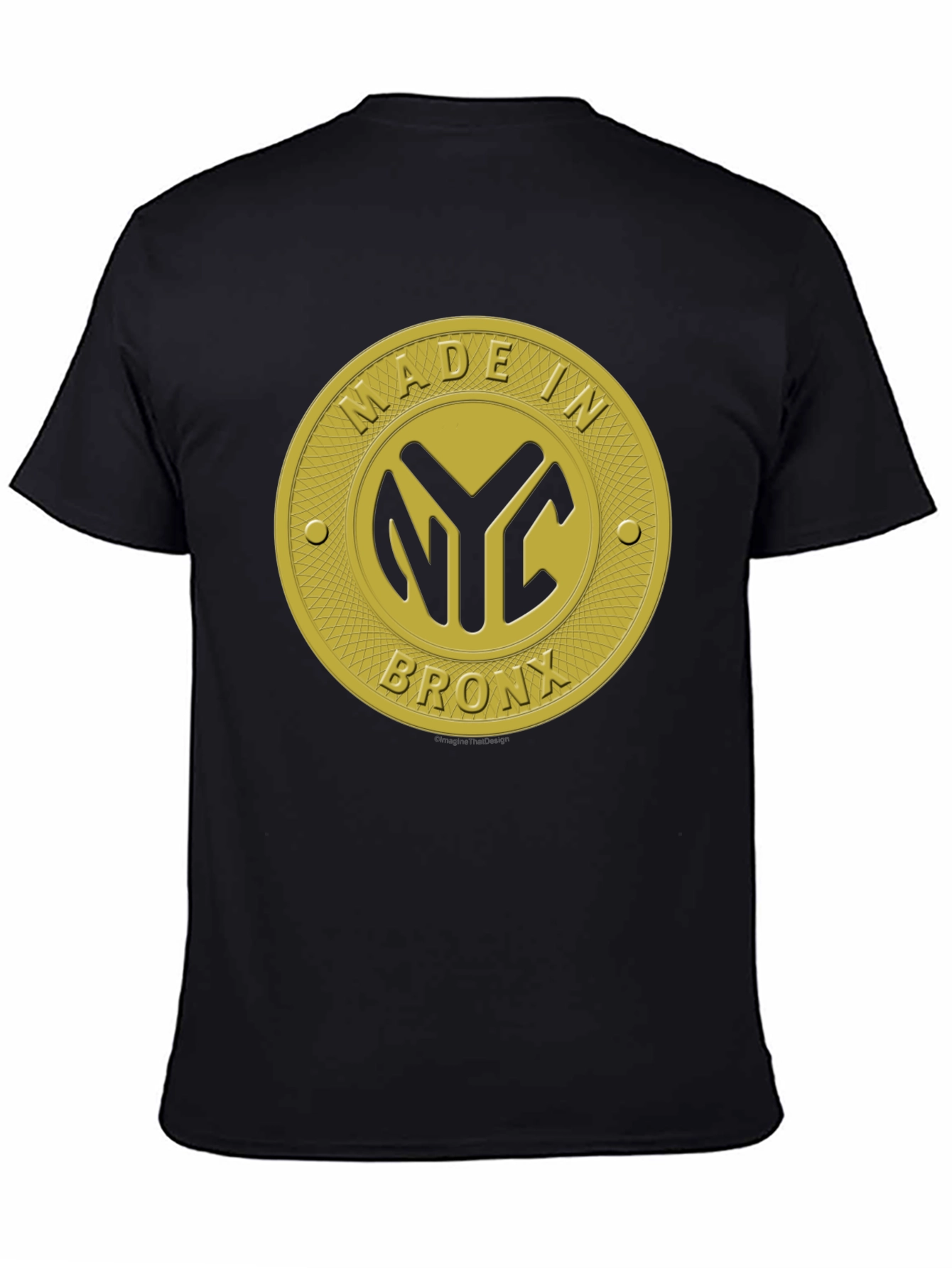 Made in NYC Bronx T-Shirt - Gold Edition