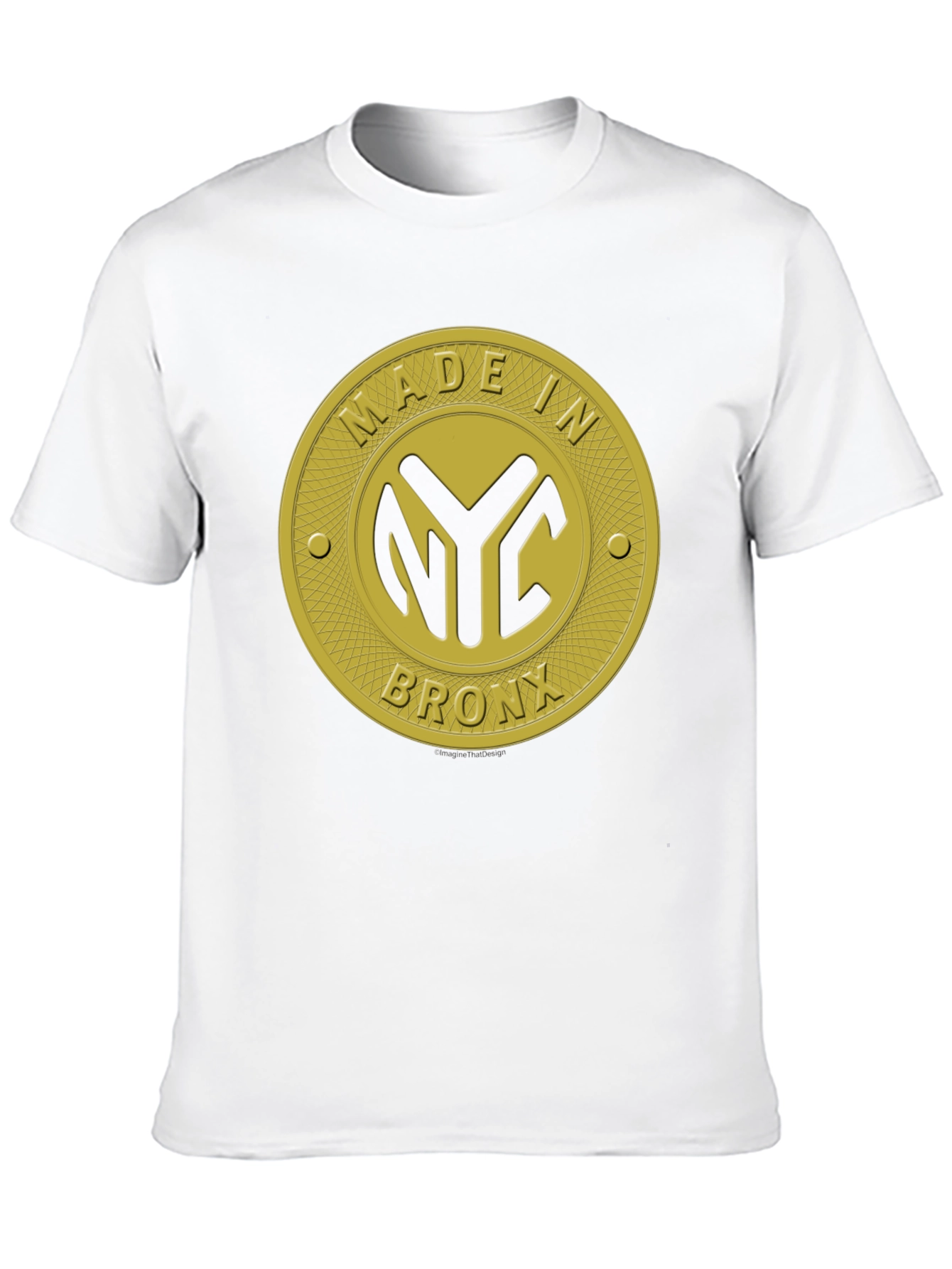 Made in NYC Bronx T-Shirt - Gold Edition