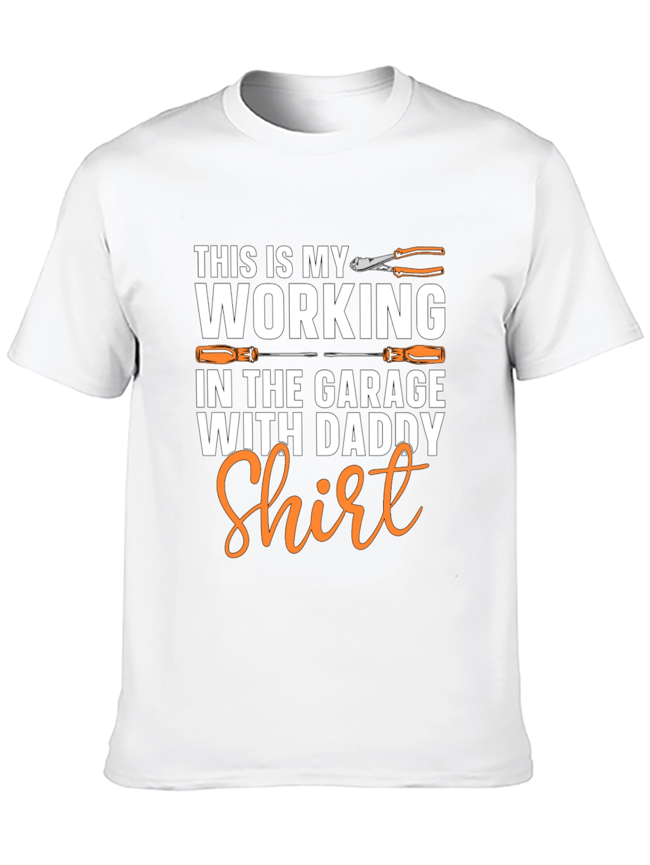 Working in the Garage with Daddy T-Shirt
