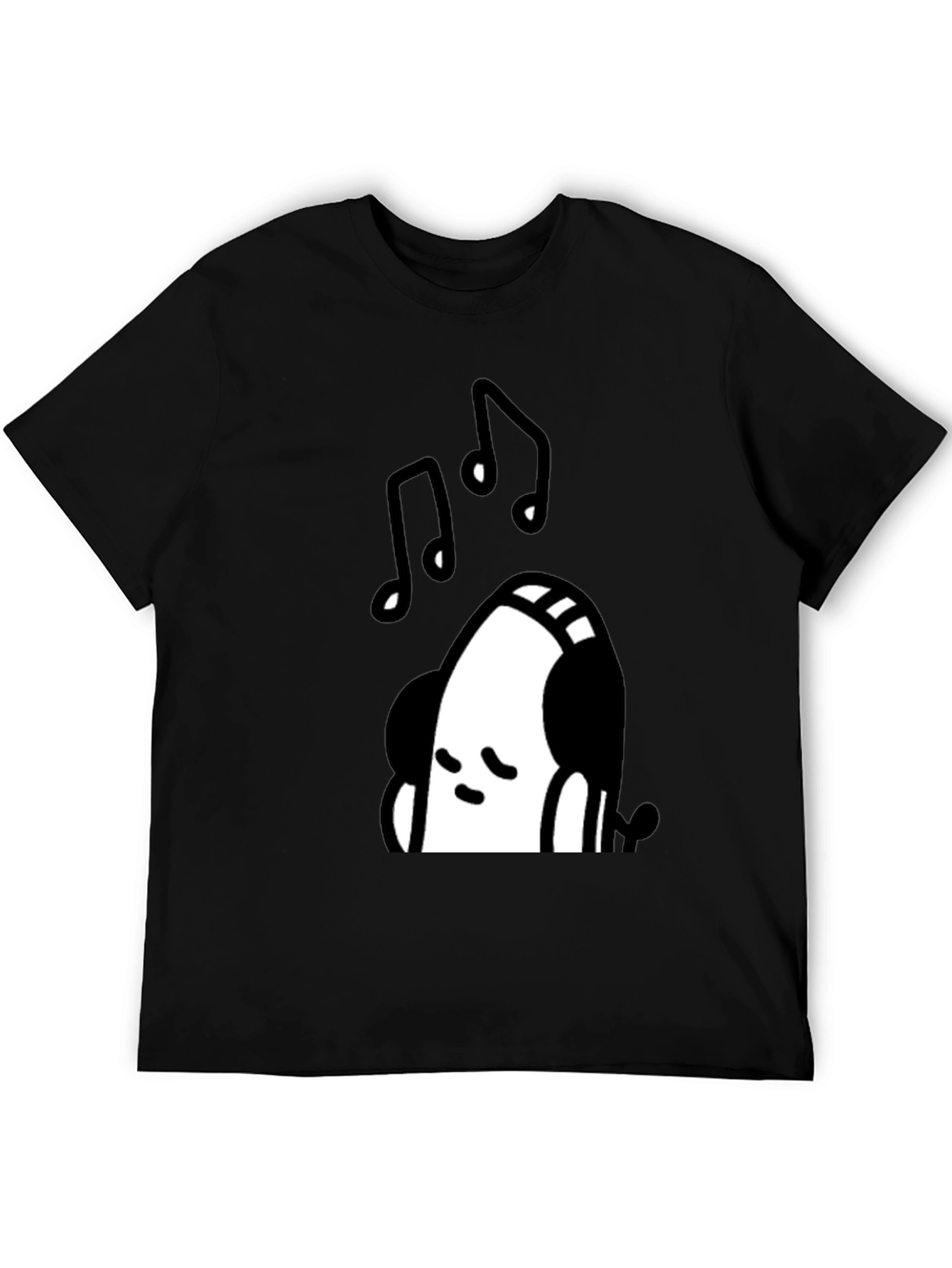 Cool Music Lover Black T-Shirt