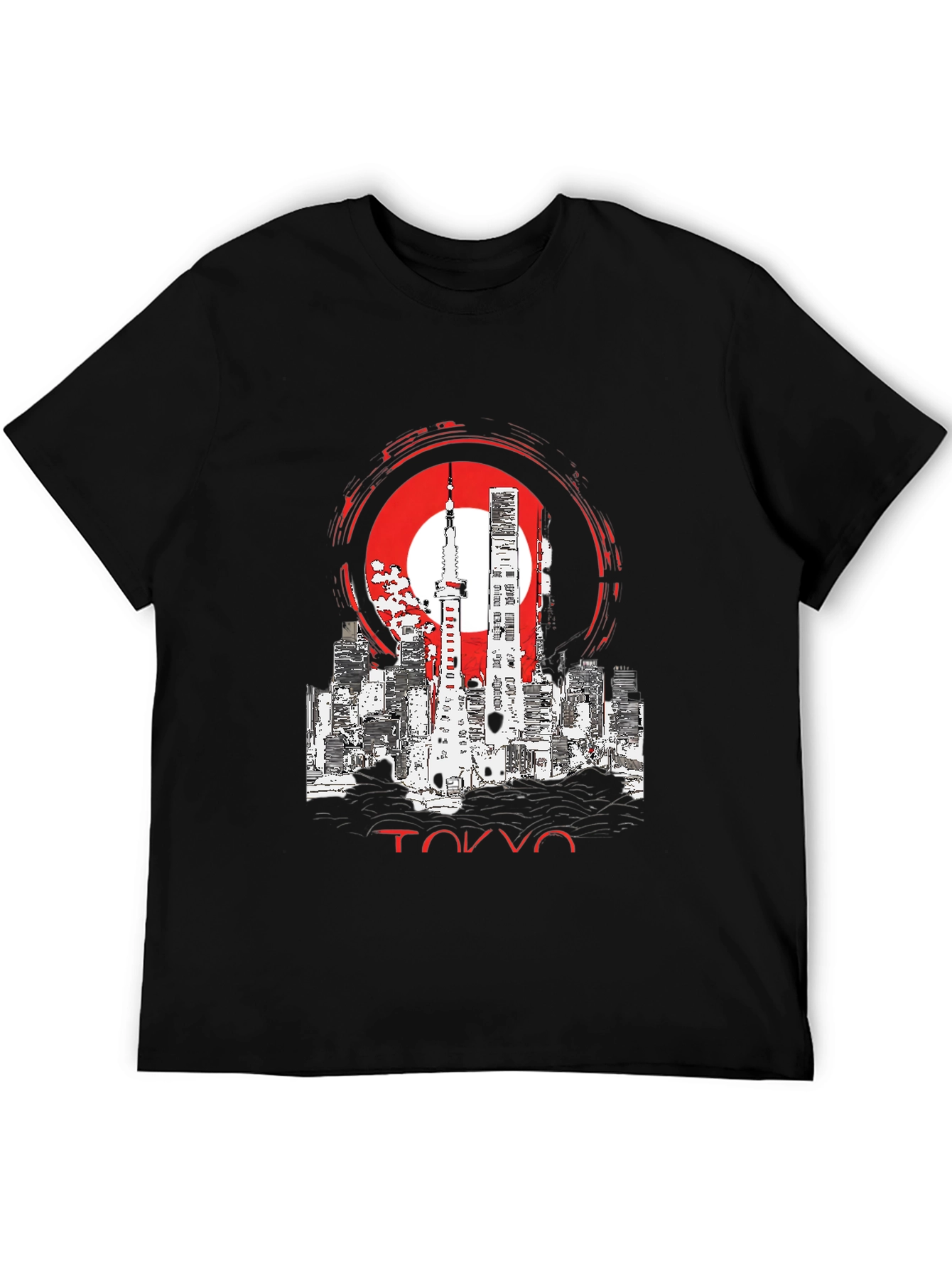 Tokyo Skyline Graphic Tee - Urban Style