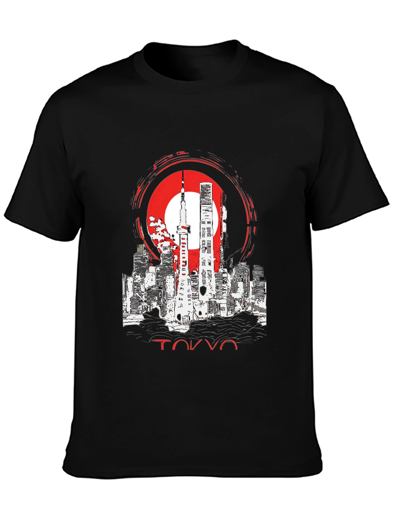 Tokyo Skyline Graphic Tee - Urban Style