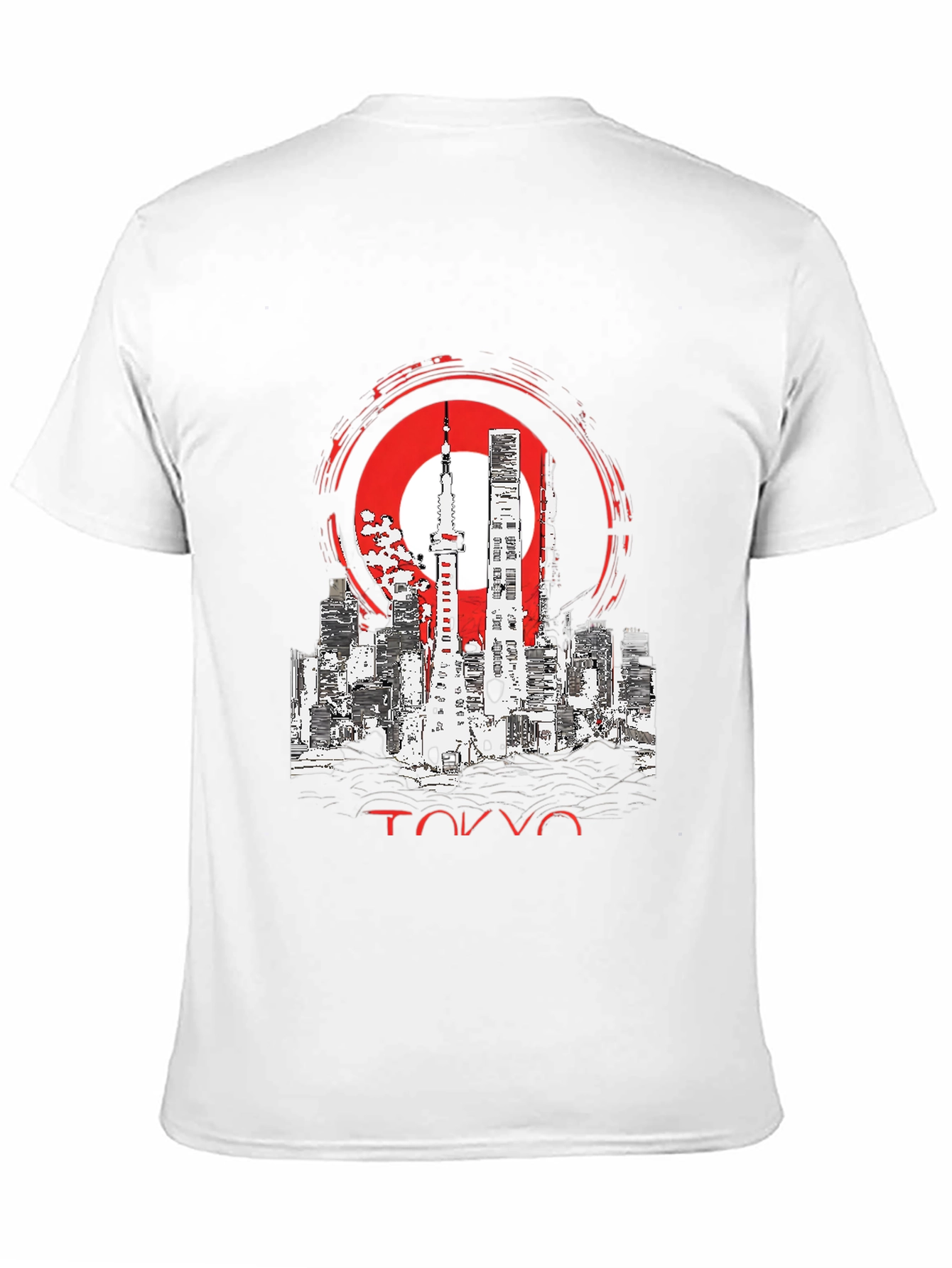 Tokyo Skyline Graphic Tee - Urban Style