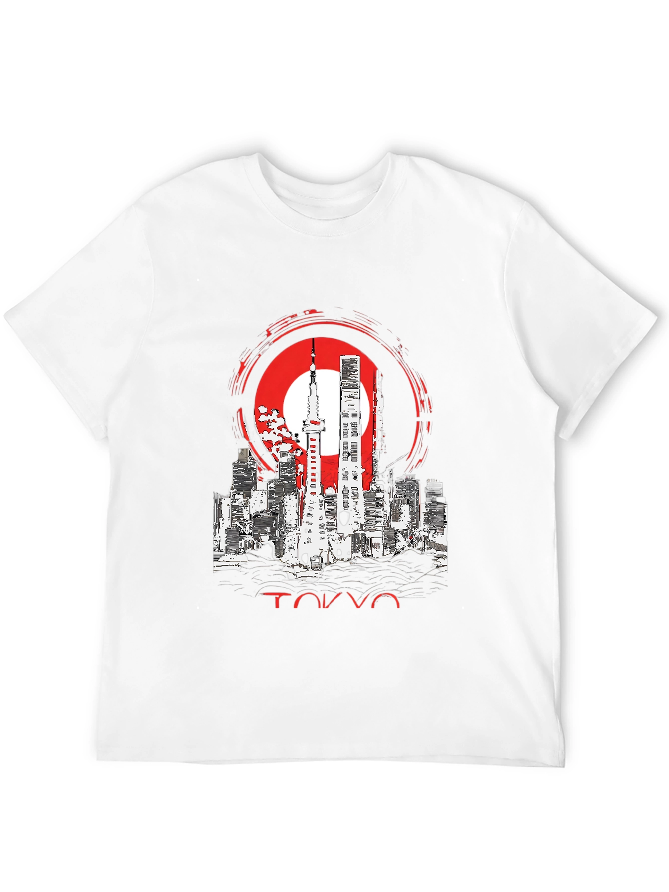 Tokyo Skyline Graphic Tee - Urban Style