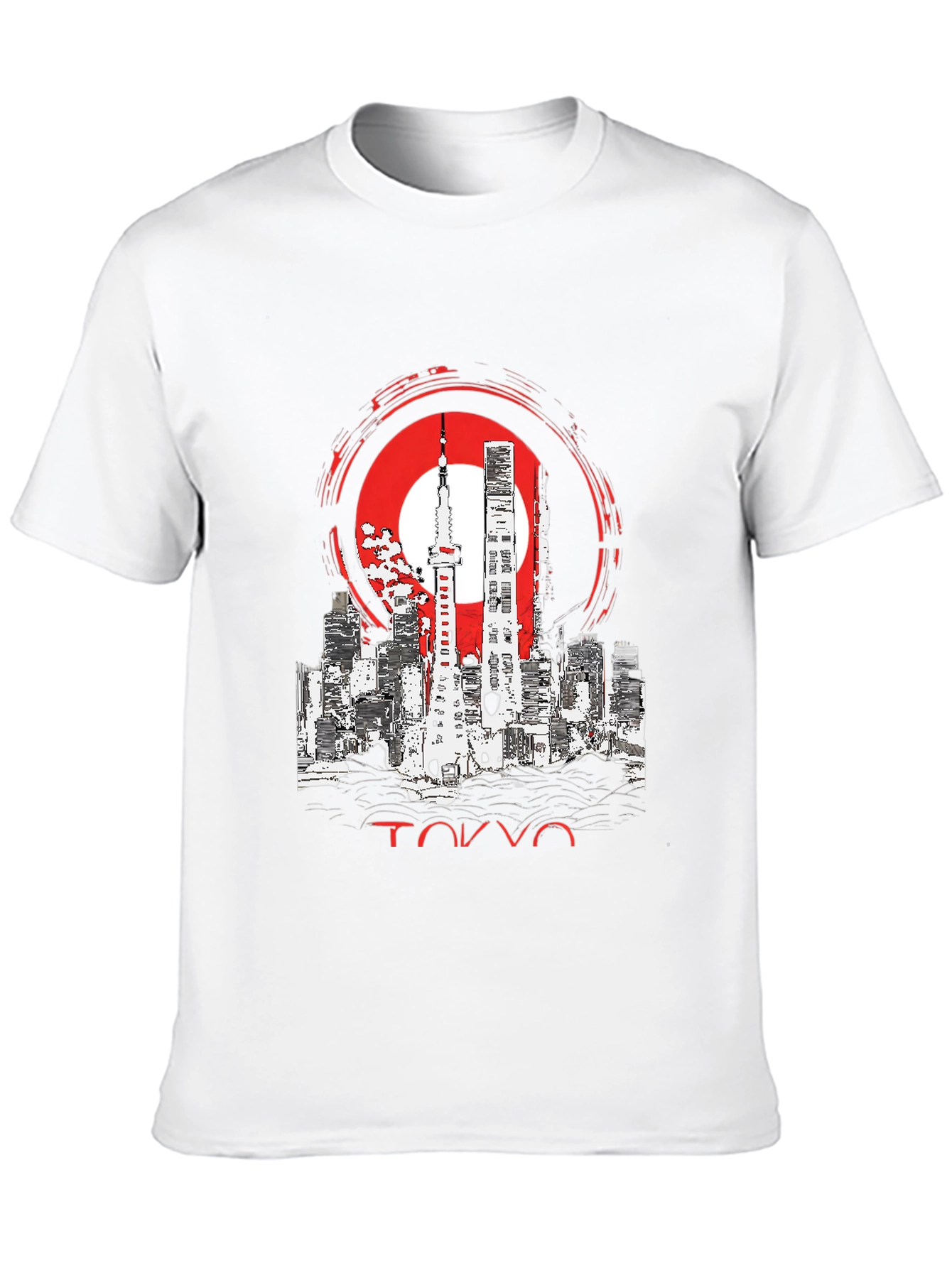 Tokyo Skyline Graphic Tee - Urban Style